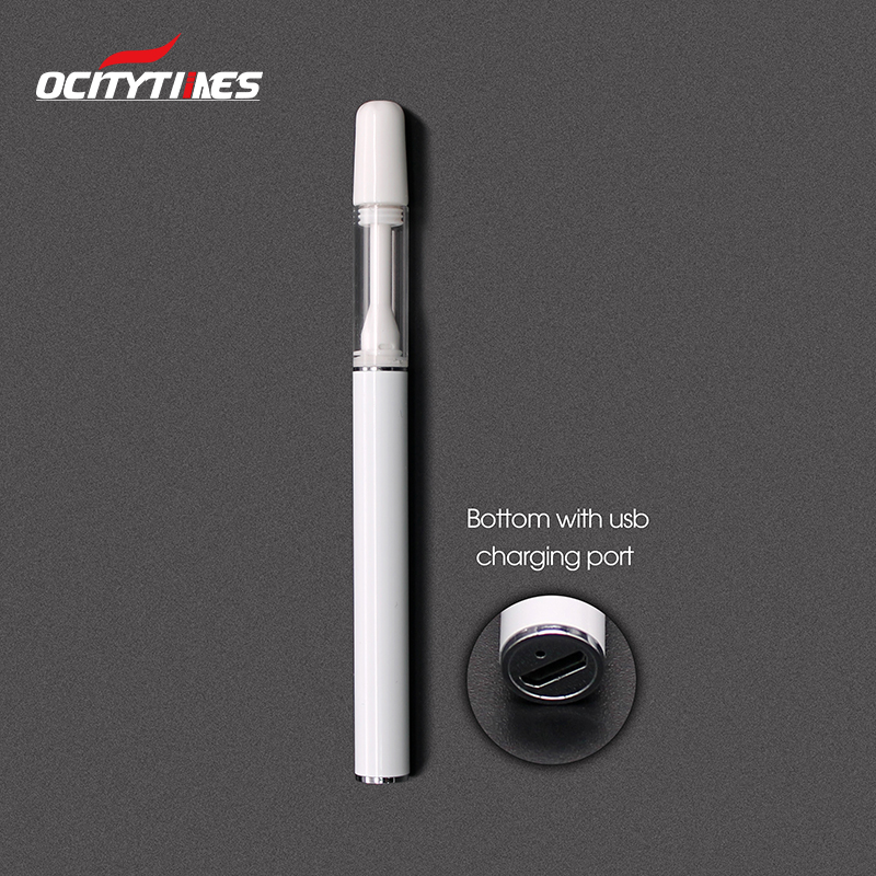 Penna vaporizzatore monouso OC06 con serbatoio in vetro premium