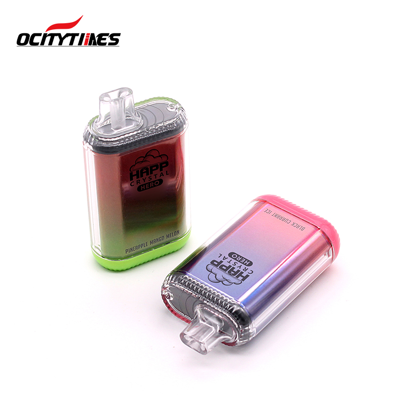 Vape elettronico usa e getta con flusso d'aria regolabile Peach Ice 