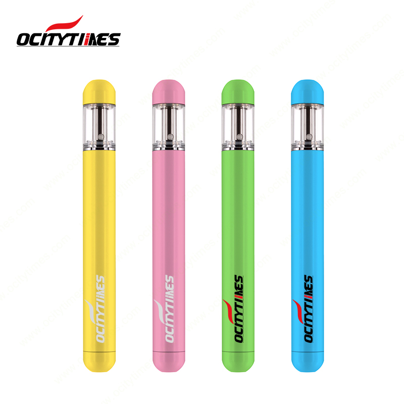 penna vape usa e getta in argento sottile con olio di cbd